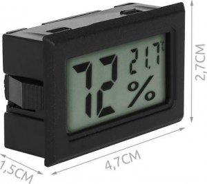 Iso Trade Termometr i higrometr cyfrowy 2w1 9