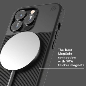 Atom Studios ATOM STUDIOS ETUI SPLIT WOOD FIBRE MAGSAFE IPHONE 13 PRO CZARNY 4