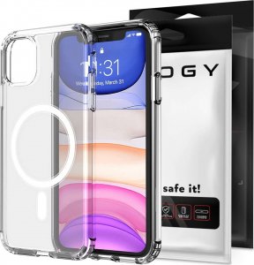 Alogy Alogy Etui ochronne na telefon MagSafe Clear Case do Apple iPhone 11 Przezroczyste 1