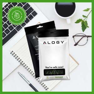 Alogy Alogy Etui pancerne do MagSafe Ring Mag Case do ładowarek Qi do Samsung Galaxy S23 Ultra Czarne 7