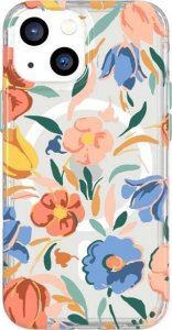 Tech 21 TECH21 ETUI T21-9317 EVO ART MAGSAFE IPHONE 13 MINI PEACH TULIP 1