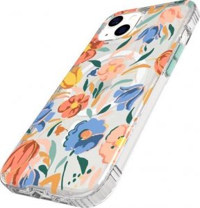 Tech 21 TECH21 ETUI T21-9321 EVO ART MAGSAFE IPHONE 13 PEACH TULIP 2
