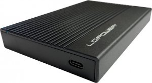 Dysk zewnętrzny HDD LC-Power HDD ACC LC-Power LC-25U3-C Black 2,5 USB-C 3.2 3