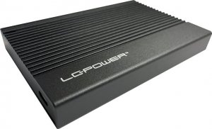 Dysk zewnętrzny HDD LC-Power HDD ACC LC-Power LC-25U3-C Black 2,5 USB-C 3.2 4