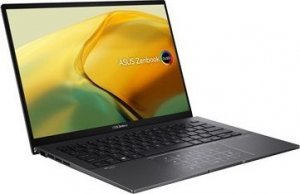 Laptop Asus Asus Zenbook 14 UM3402YA-KM211W Czarny, 14", OLED, 2.8K, 2880 x 1800, Połysk, AMD Ryzen 7, 5825U, 16 GB, LPDDR4X na płycie, SSD 6
