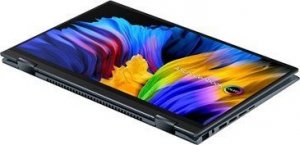 Laptop Asus Asus Zenbook 14 Flip UP5401ZA-KN011W Pine Grey, 14", OLED, Ekran dotykowy, 2,8K, 2880 x 1800 pikseli, Glare, Intel Core i7, i7-1 2