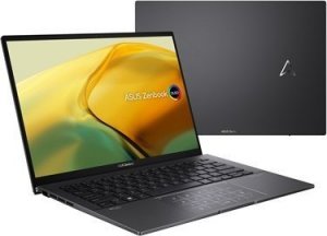 Laptop Asus Asus Zenbook 14 UM3402YA-KP373W Jade Black, 14", IPS, WQXGA, 2880 x 1800, Anti-glare, AMD Ryzen 5, 7530U, 16 GB, LPDDR4 na płyci 2