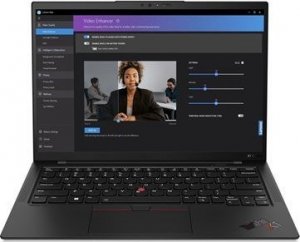 Laptop Lenovo Lenovo ThinkPad X1 Carbon (Gen 11) Deep Black, lakier, 14", IPS, WUXGA, 1920 x 1200, powłoka przeciwodblaskowa, Intel Core i7, i 18