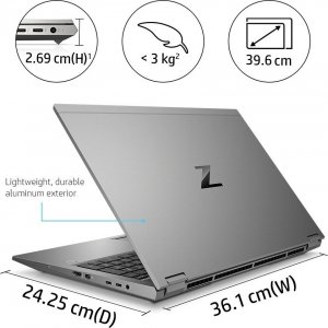 Laptop HP HP ZBook Fury 15 G8 i7-11800H 32GB 1TB T1200 11Pro 8
