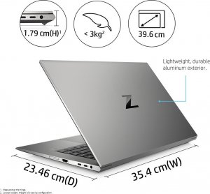 Laptop HP HP ZBook Studio G7 15 4K i7-10850H 32GB T1000 W10 Pro 8