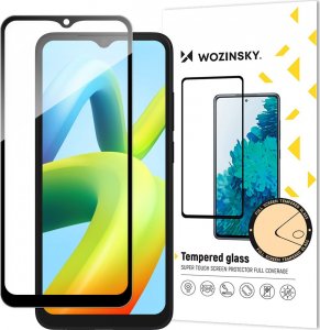Wozinsky Wozinsky Full Glue Tempered Glass szkło hartowane do Xiaomi Redmi A2 / Redmi A1 9H na cały ekran z czarną ramką 1