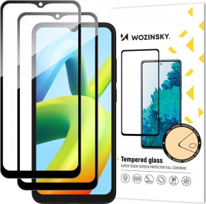 Wozinsky Wozinsky Full Glue Tempered Glass 2x szkło hartowane do Xiaomi Redmi A2 / Redmi A1 9H na cały ekran z czarną ramką 1