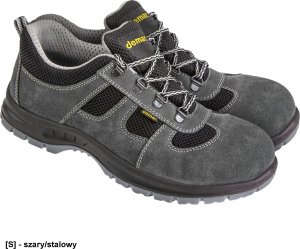 R.E.I.S. BDPROTON-P-S1 - Półbuty bezpieczne welurowe PROTON 48 3