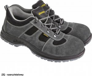 R.E.I.S. BDPROTON-P-S1 - Półbuty bezpieczne welurowe PROTON 48 4