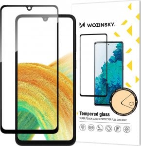 Wozinsky Wozinsky Full Glue Tempered Glass szkło hartowane do Samsung Galaxy A34 5G 9H na cały ekran z czarną ramką 1