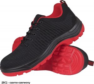 R.E.I.S. OX-FLY-P-SB - Buty bezpieczne FLY - czarno-czerwony 47 3