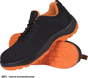R.E.I.S. OX-FLY-P-SB - Buty bezpieczne FLY - czarno-czerwony 47 5
