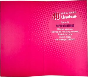 ARMIN KARNET TAB 40 URODZINY DAMSKIE 2