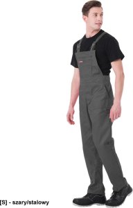 R.E.I.S. SM - Spodnie robocze ogrodniczki MASTER - niebieski 54 2