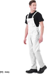 R.E.I.S. SM - Spodnie robocze ogrodniczki MASTER - niebieski 54 3