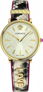 Zegarek Versace Zegarek marki Versace model VBP080017 kolor Szary. Akcesoria Damskie. Sezon: Cały rok NoSize 1