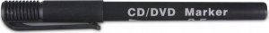 Donau Marker do płyt CD/DVD DONAU, 0, 3-0,4mm, zawieszka, czarny 2
