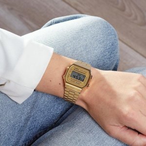 Zegarek Casio ZEGAREK MĘSKI CASIO A168WG-9W (zd088b) - KLASYKA 6