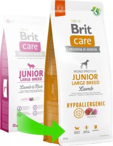 Brit Care Dog Hypoallergenic Junior Large Breed Lamb 12kg 4
