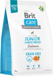 Brit Sucha karma dla psa Dog Grain-free Junior Large Breed Salmon 3 kg 1