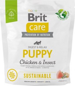 Brit BRIT CARE Dog Sustainable Puppy Chicken & Insect 1kg 1