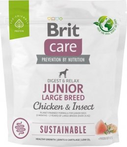 Brit Brit Care Dog Sustainable Junior Chicken Insect 1kg 1
