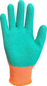 Neo Rękawice robocze (Rękawice robocze dla dzieci, poliester pokryty lateksem (crincle), rozmiar 5) 2