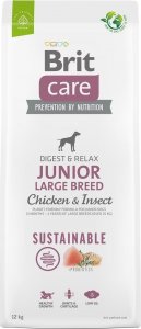 Brit Brit Care Dog Sustainable Large Chicken Insect 12kg 1