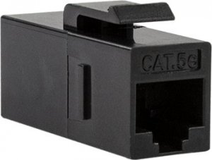 LogiLink ZUB Logilink Cat5e UTP Keystone Coupler black 1