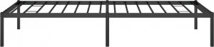 vidaXL vidaXL Metalowa rama łóżka, czarna, 90x190 cm 5