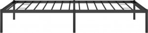 vidaXL vidaXL Metalowa rama łóżka, czarna, 100x190 cm 6