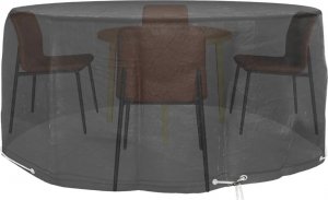 vidaXL vidaXL Pokrowce na meble ogrodowe, 2 szt, 10 oczek, 260x90 cm, okrągłe 2