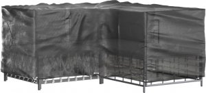 vidaXL vidaXL Pokrowce L na meble ogrodowe, 2 szt., 16 oczek, 215x215x90 cm 7