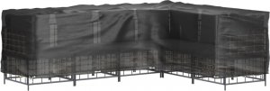 vidaXL vidaXL Pokrowce L na meble ogrodowe, 2 szt., 16 oczek, 260x210x80 cm 7