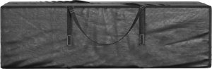 vidaXL vidaXL Torby na poduszki ogrodowe, 2 szt., czarne, 135x40x55 cm, PE 3
