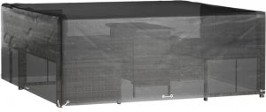 vidaXL vidaXL Pokrowiec na meble ogrodowe, 16 oczek, 250x250x90 cm, kwadrat 2