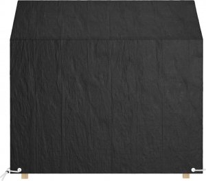 vidaXL vidaXL Pokrowiec na ławkę ogrodową, 8 przelotek, 130x70x70/88 cm, PE 3