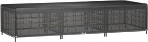 vidaXL vidaXL Pokrowiec na leżak ogrodowy, 12 oczek, 205x75x40 cm, PE 2