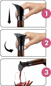 Verk DOZOWNIK NALEWAK ALKOHOLU WINA WÓDKI BUTELEK 2w1 6