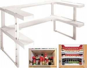 Verk ORGANIZER NA POJEMNIKI PÓŁKA DO SZAFKI KUCHNI 11