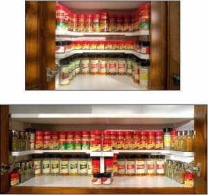 Verk ORGANIZER NA POJEMNIKI PÓŁKA DO SZAFKI KUCHNI 4