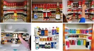 Verk ORGANIZER NA POJEMNIKI PÓŁKA DO SZAFKI KUCHNI 6