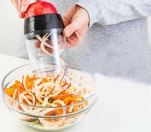 Verk TEMPERÓWKA SPIRALNA SZATKOWNICA DO WARZYW POJEMNIK 9