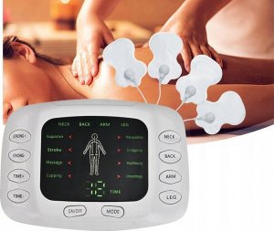 Verk ELEKTROSTYMULATOR MIĘŚNI NERWÓW EMS TENS MOCNY 4