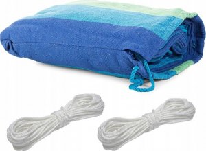 Verk HAMAK DWUOSOBOWY OGRODOWY XXL DUŻY BUJAK 200x150 7